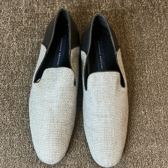 Giorgio Brutini Slip On Fabric Loafers Men's Size 10.5 - Picture 6 of 16